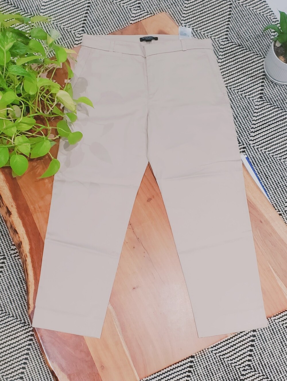 BANANA REPUBLIC- Avalon Pant In Light Oat Khaki- Brand New